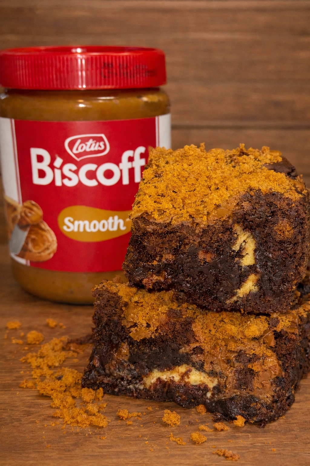 Lotus Biscoff Brownie